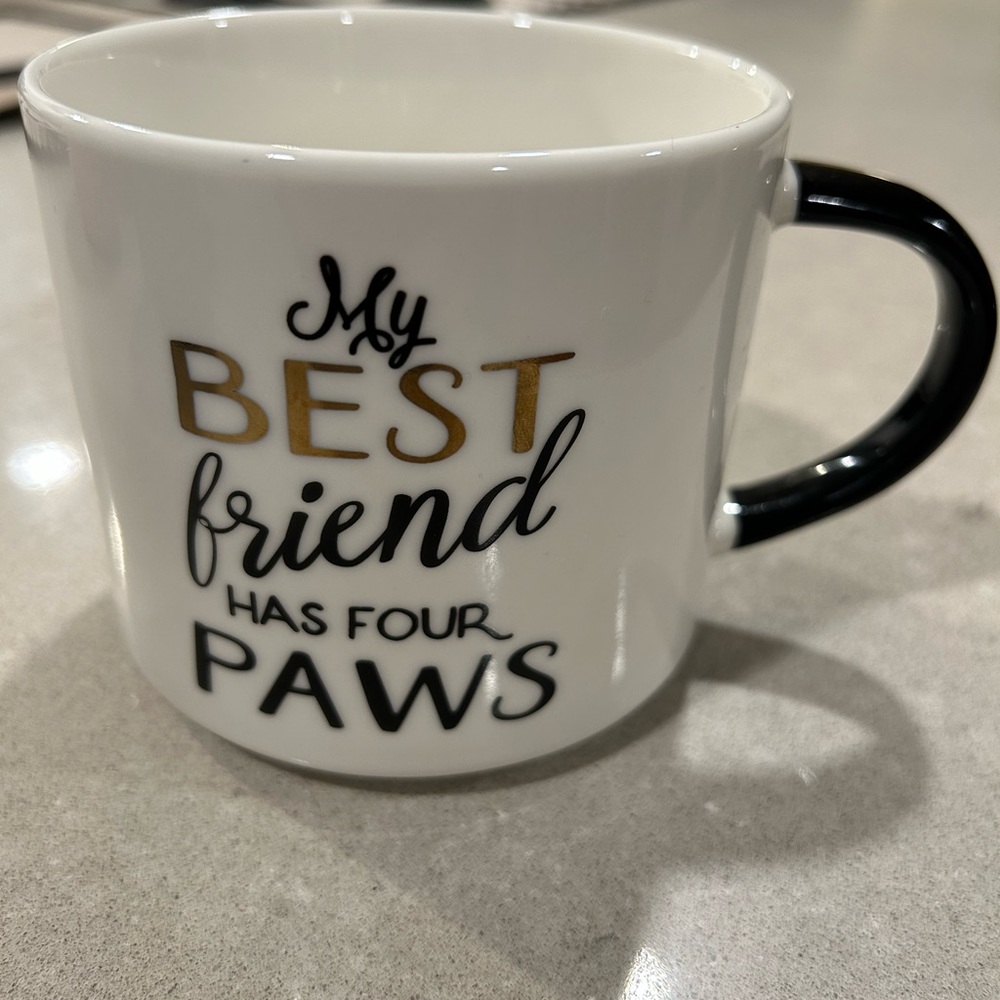 “My best friend has four paws” Coffee Mug